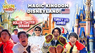 MENGGILA DI MAGIC KINGDOM MAIN ROLLER COASTER  MUKBANG PAHA AYAM JUMBO  WORLD TRIP [upl. by Akiehsal]