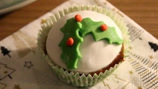 Kerst Cupcakes Recept [upl. by Ognimod]