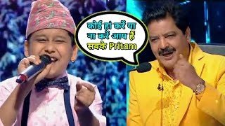 Udit Narayan Praises Performance Of Pritam Acharya In SaReGaMaPa Lil Champs [upl. by Omik293]