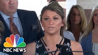 Larry Nassar Victims Call For Texas Attorney General To Investigate Karolyi Ranch  NBC News [upl. by Chui941]