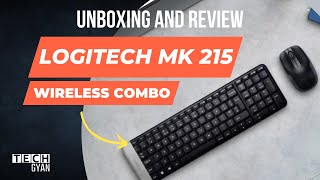 Logitech MK215 Wireless Keyboard and Mouse Combo Review  Affordable Wireless Peripherals [upl. by Sielen]