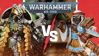 Astra Militarum vs Necrons  Warhammer 40k Battle Report [upl. by Caria576]