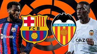 Barcelona vs Valencia La Liga 2023  MATCH PREVIEW [upl. by Idorb]