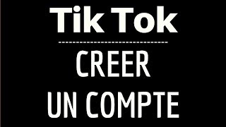 CREER compte TIK TOK MUSICALLY comment installer Tik Tok Musically [upl. by Bayless]