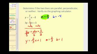 Parallel and Perpendicular Lines  Part 1 [upl. by Nelsen]