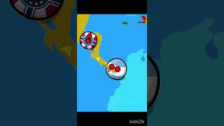 Argentina vs USA solo en cines countryballs shorts [upl. by Shaff]