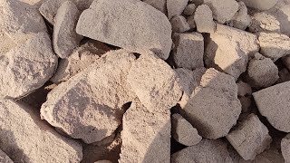 ASMR Chunks Series Part 12 Reuse Cement Dry Floor Clay Pot Crumbling clayrelaxingsoundsasmr [upl. by Ihcur574]