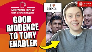 Owen Jones and The Idiot Left  Morning Brew with Graham Hughes [upl. by Elwira470]