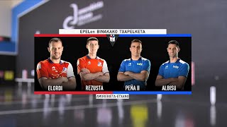 PILOTA 20240223 Binakako txapleketa ElordiRezusta  Peña IIAlbisu [upl. by Annayram]