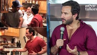 Saif Ali Khan Reveals About Cooking With Ranbir Kapoor At Chef Trailer Launch [upl. by Milas]