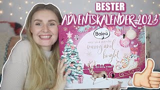 BESTE BALEA ADVENTSKALENDER 2023 UNBOXING BESTER BEAUTY Kalender unter 20€ aus der DROGERIE 😍 [upl. by Leahsim231]