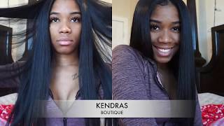 Kendras Boutique Hair Review [upl. by Ahsonek783]