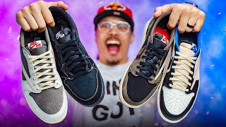 40000 Ranked Travis Scott Air Jordan 1 Low Collection Best To Worst [upl. by Ryley458]