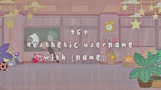 aesthetic username ideas with yourname🌼✨ [upl. by Elenaj]