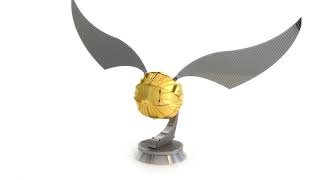 Harry Potter Metal Earth Golden Snitch [upl. by Earley]