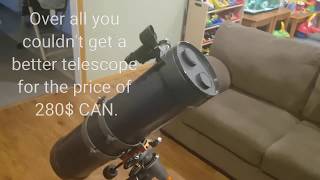 Celestron Astromaster 130 EQ Telescope Review [upl. by Lleraj]