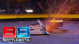 BattleBots Basement  Chomp vs Basilisk  Unseen Grudge Match from BattleBots 2018 [upl. by Rolo454]