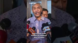 INI Pengumuman Zahid Hamidi Selepas Tok Pa Keluar BERSATU dramajor zahidhamidi umno [upl. by Nahsez]