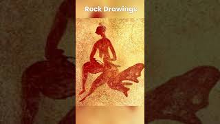 Prehistoric Art of Tass nAjjer prehistoricart algeria shorts [upl. by Madanhoj]