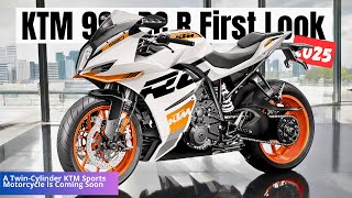 2025 KTM 990 RC R First Look  A TwinCylinder KTM Sports Motorcycle Is Coming Soon [upl. by Nageem834]