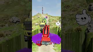 wow mixertruck truck pothole simulation shorts [upl. by Nevanod]