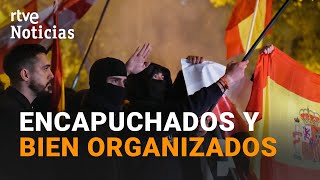 PROTESTAS AMNISTÍA ¿QUIÉNES son los ULTRAS que han provocado DISTURBIOS en la sede del PSOE  RTVE [upl. by Ittap]