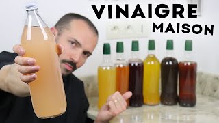 Comment Faire du VINAIGRE Maison GRATUIT Fonctionne avec TOUS LES FRUITS INRATABLE [upl. by Ainalem]