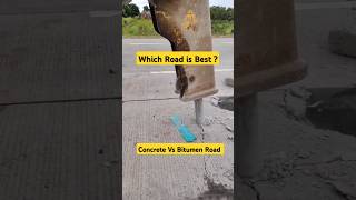 Concrete Vs Bitumen Road  Which Road is best  🤔 [upl. by Howell408]