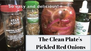 Gwyneth Paltrows The Clean Plate Pickled Red Onions GOOP [upl. by Namien522]