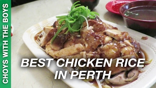 Best Hainanese Chicken Rice In Perth Tak Chee House [upl. by Goda]