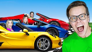 Surprising My Best Friends with Dream Cars then Racing Them [upl. by Hedy]