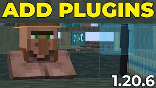 How To Add Plugins to a Minecraft Server in 1206 [upl. by Heiskell]