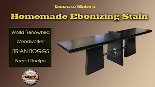 Homemade Ebonizing Stain Formula [upl. by Stannwood]