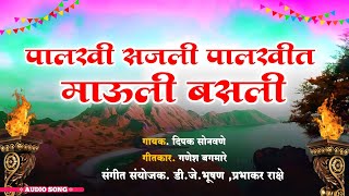 PALKHI SAJALI PALKHIT MAULI BASALE पालखी सजली पालखीत माऊली बसलीNARENDRA MAHARAJ SONG [upl. by Ihcego803]