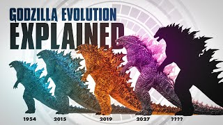 The Evolution of Godzilla EXPLAINED [upl. by Fredericka]