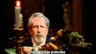 El barril de amontillado Edgar Allan Poe por Vincent Price  Sub Español [upl. by Lavella]