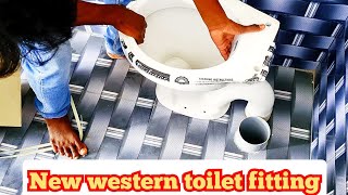 New western toilet fitting in Tamil [upl. by Adrahc]