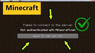 How to fix Not authenticated with minecraftnet tlauncher Fix [upl. by Zrike121]