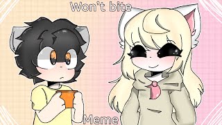 Won’t bite meme [upl. by Bayard725]