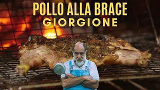 POLLO ALLA BRACE  Le ricette di Giorgione [upl. by Calley341]