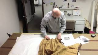 How To Make A Pinch Pleated Drape Figuring Pleats And Spaces [upl. by Lebasiram]