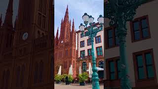 Marktkirche Market Church is the main Protestant church in Wiesbaden 🇩🇪 germany weisbaden [upl. by Kinsler]