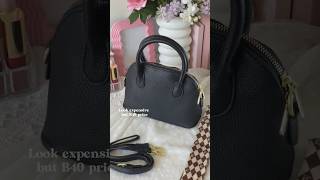 Unboxing new black handbag 🖤✨ handbag bag unboxing haul cute [upl. by Gessner]