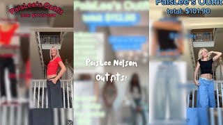 PAiSLEE NELSON OUTFiTS COMPiLATION [upl. by Ainna]