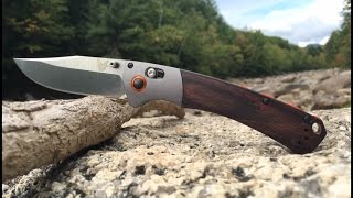 Benchmade Crooked River Full Review  Camping Hunting Bushcraft EDC Many Uses [upl. by Aleka]