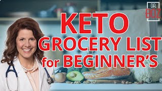 🥑🥩🥚Keto Grocery List for Beginners 🥑🥩🥚 [upl. by Rosco500]