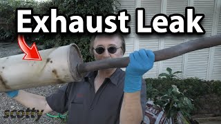 How to Fix Exhaust Leak in Your Car for 12 [upl. by Grishilda220]