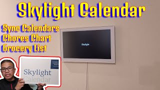 Skylight Digital Calendar  Wall Mount amp Stand Install [upl. by Aihsema]