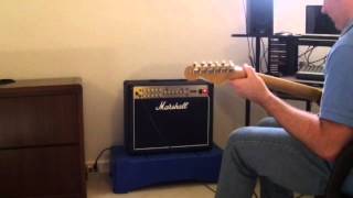 Marshall JVM 215c combo tone testing [upl. by Ailahs]