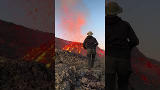 Witnessing a Volcanic Eruption Up Close [upl. by Marigolda]